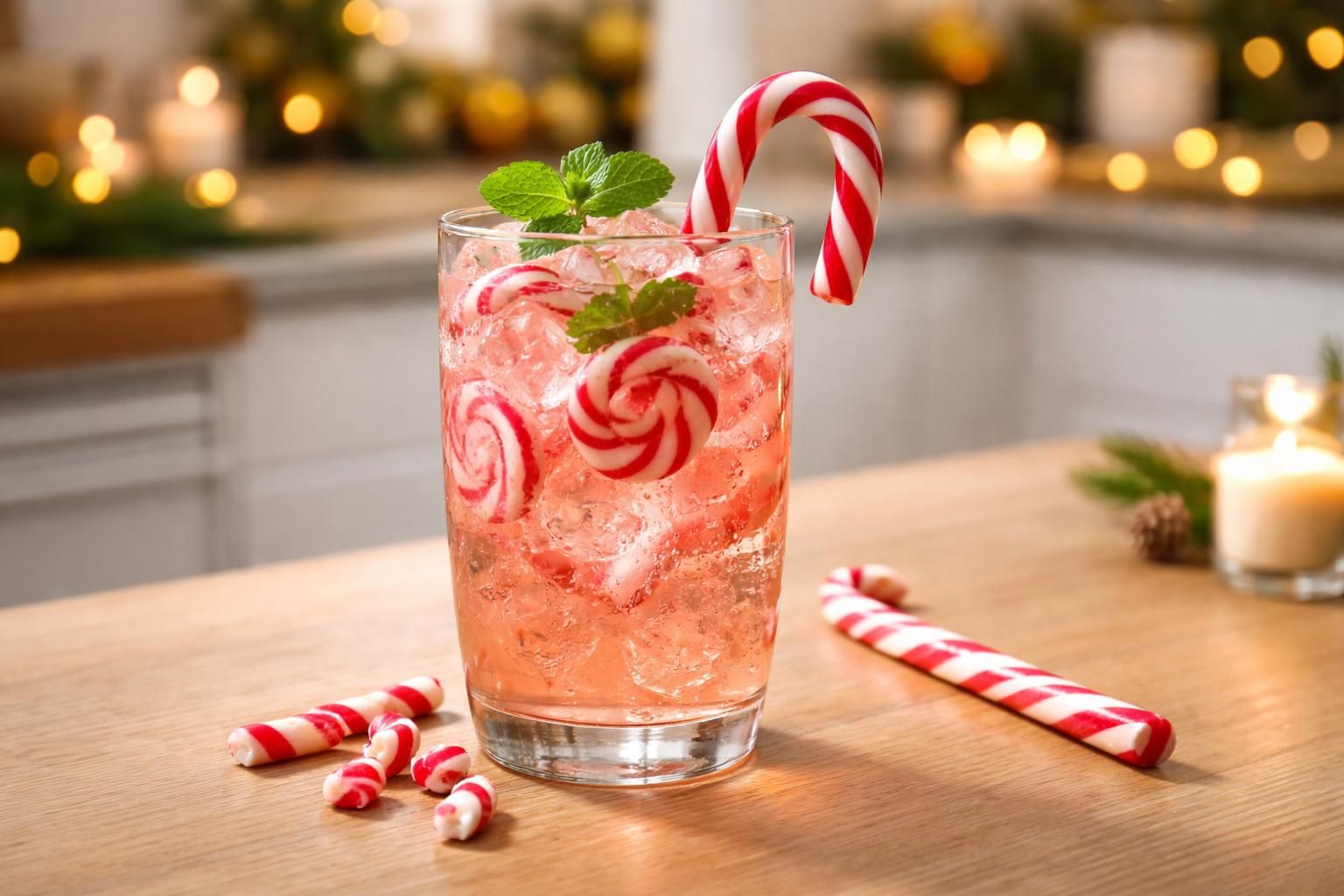 découvrez comment préparer rapidement et facilement un cocktail bonbon candy cane spritzer maison, parfait pour toutes vos occasions festives.