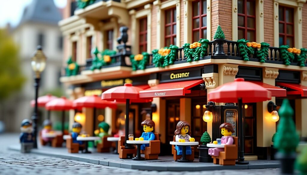 découvrez les merveilles du lego creator 10243 parisian restaurant, un ensemble de construction fascinant qui recrée l'élégance de la cuisine parisienne. explorez ses détails minutieux, son design authentique et son ambiance charmante qui capturent l'essence de paris.