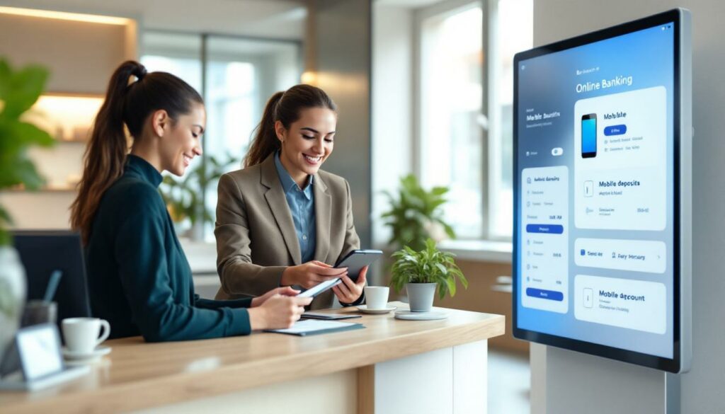 découvrez notre banque en ligne innovante avec dépôt de chèque en agence, une solution hybride alliant flexibilité digitale et service traditionnel pour répondre à tous vos besoins bancaires.