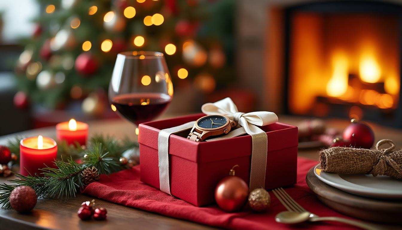offrez un cadeau unique et intemporel avec notre coffret cadeau montres en bois artisanales. idéal pour noël, cette montre allie élégance et durabilité, pour faire sensation auprès de vos proches. découvrez un présent qui allie savoir-faire artisanal et style inégalé.