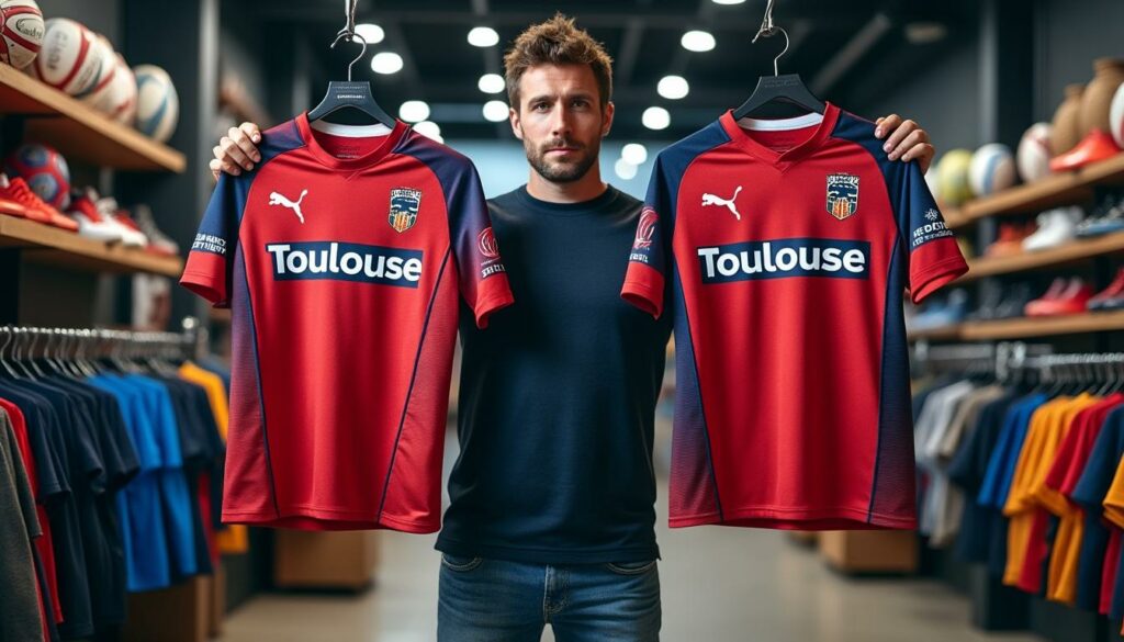 découvrez nos conseils pour choisir le maillot de rugby de toulouse qui vous correspond le mieux. styles, tailles et designs, trouvez le maillot idéal pour afficher fièrement vos couleurs lors des matchs ou des entraînements.