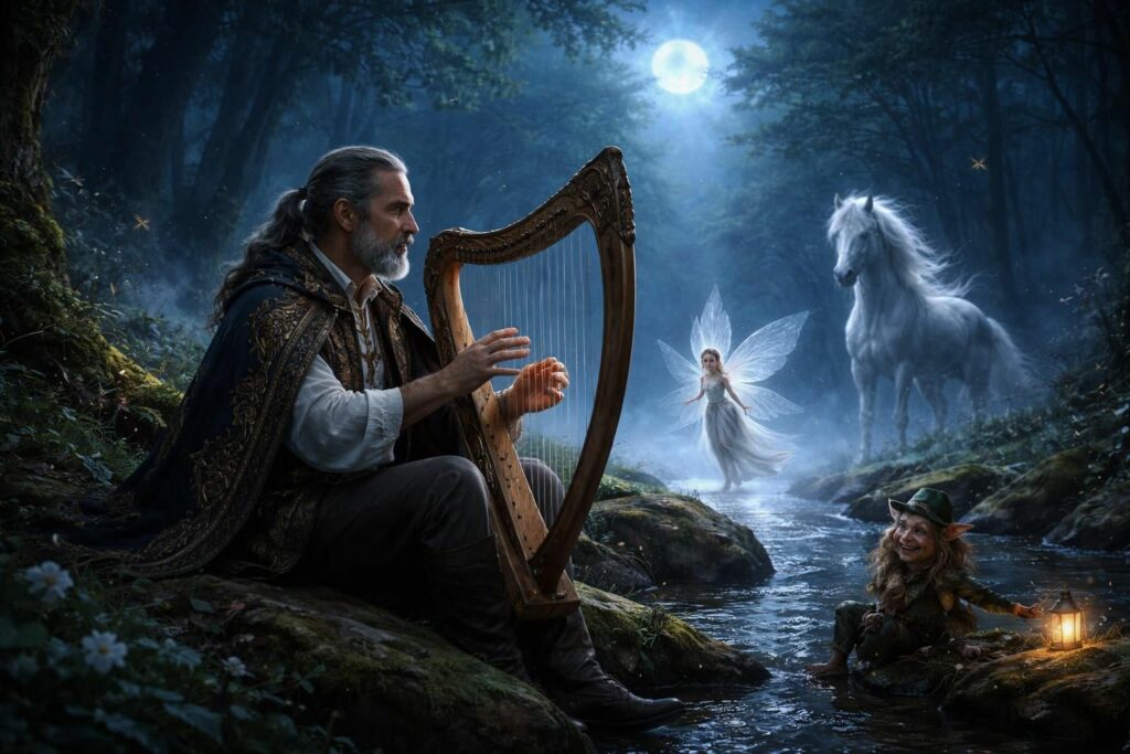 découvrez comment le barde breton glenmor a ravivé les contes traditionnels de sa terre natale, transmettant richesse culturelle et légendes à travers sa musique et son art.