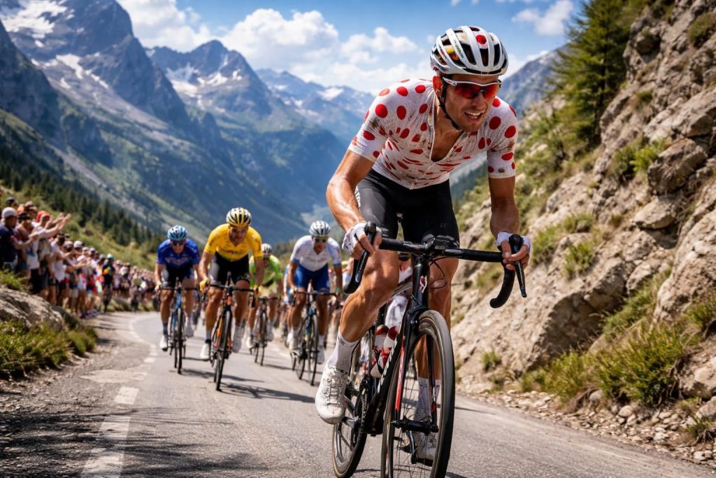 découvrez comment le classement du maillot à pois du tour de france est déterminé chaque année, avec les règles et critères qui désignent le meilleur grimpeur du célèbre tour cycliste.