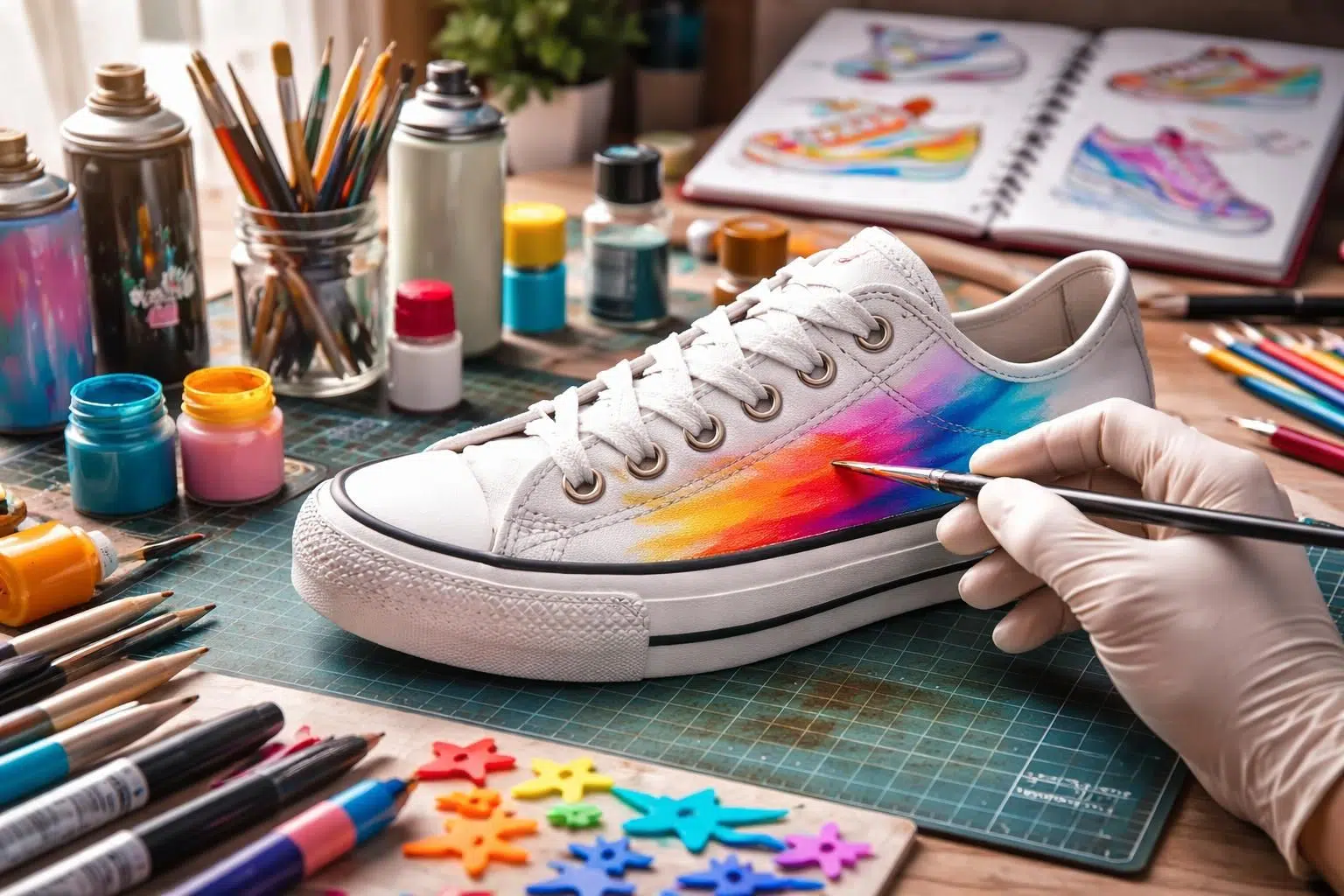 découvrez comment personnaliser vos sneakers étape par étape pour créer un modèle unique qui reflète votre style et votre créativité.