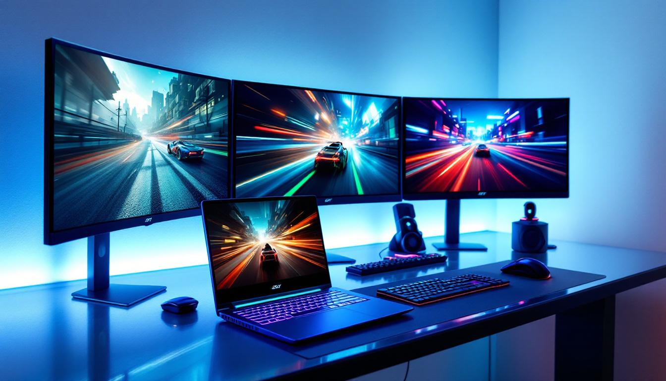 explorez les performances et la rapidité des pc portables acer équipés de ssd, conçus pour offrir une expérience de gaming moderne fluide et immersive.