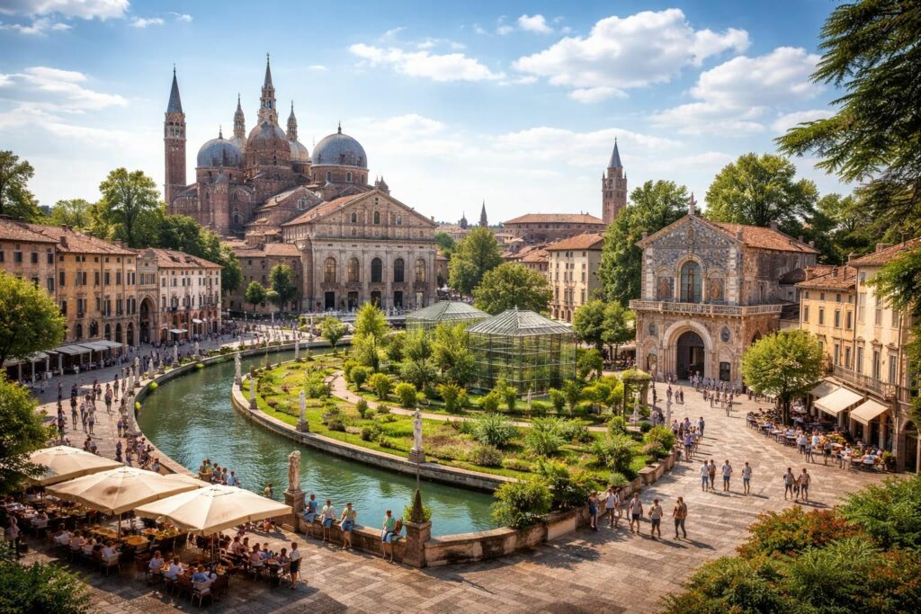 découvrez padoue à travers 12 sites incontournables à visiter absolument. explorez son patrimoine riche, ses monuments historiques et ses trésors culturels pour un voyage inoubliable.