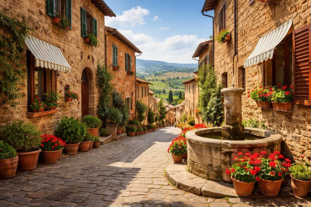 découvrez le charme authentique du village pittoresque de certaldo en toscane, ses ruelles historiques, son riche patrimoine culturel et ses paysages magnifiques.