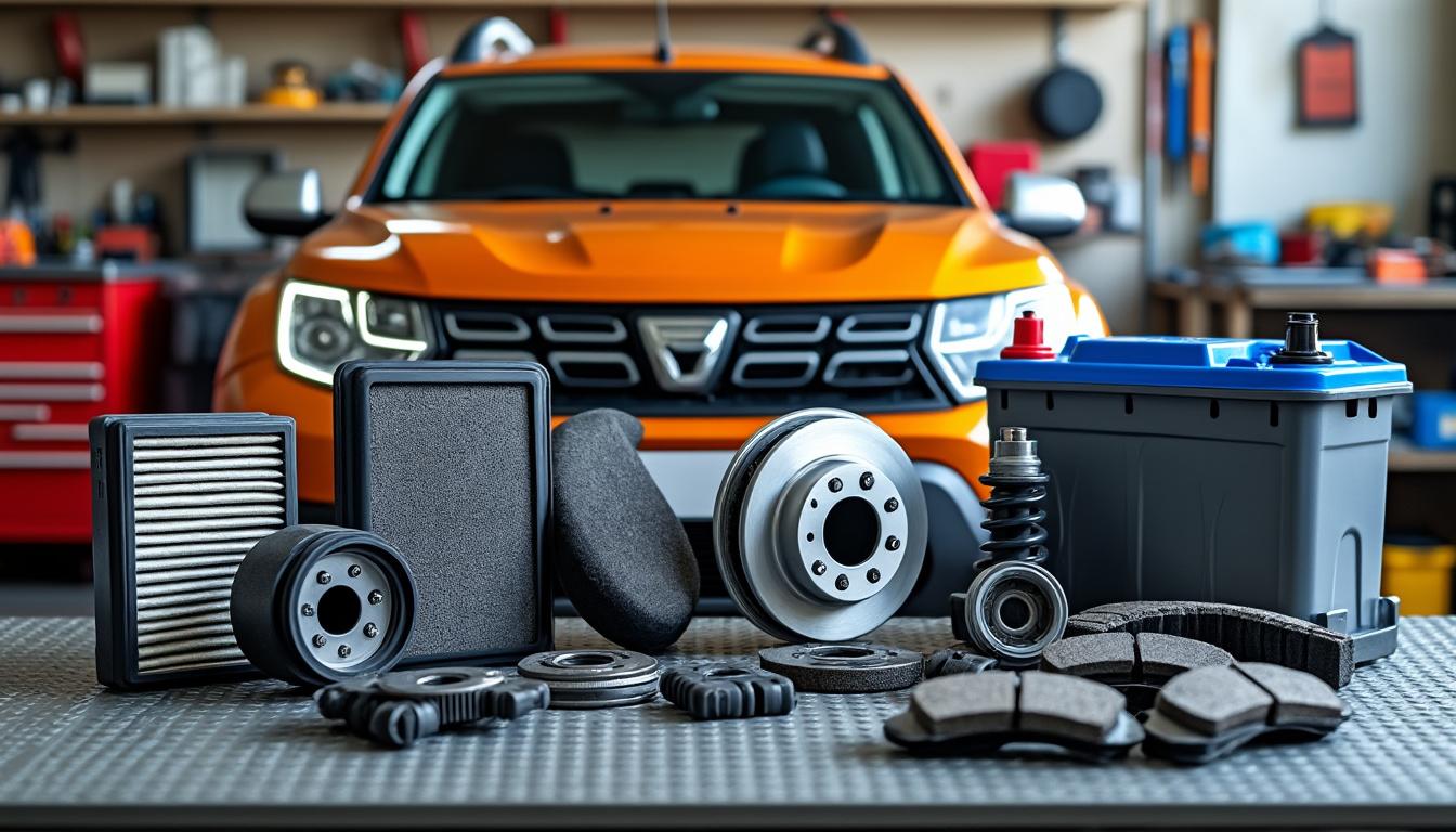 découvrez notre guide complet sur les pièces auto du dacia duster, incluant des vues éclatées détaillées et des informations sur les prix abordables. optimisez la maintenance de votre véhicule avec des conseils pratiques et des références fiables.