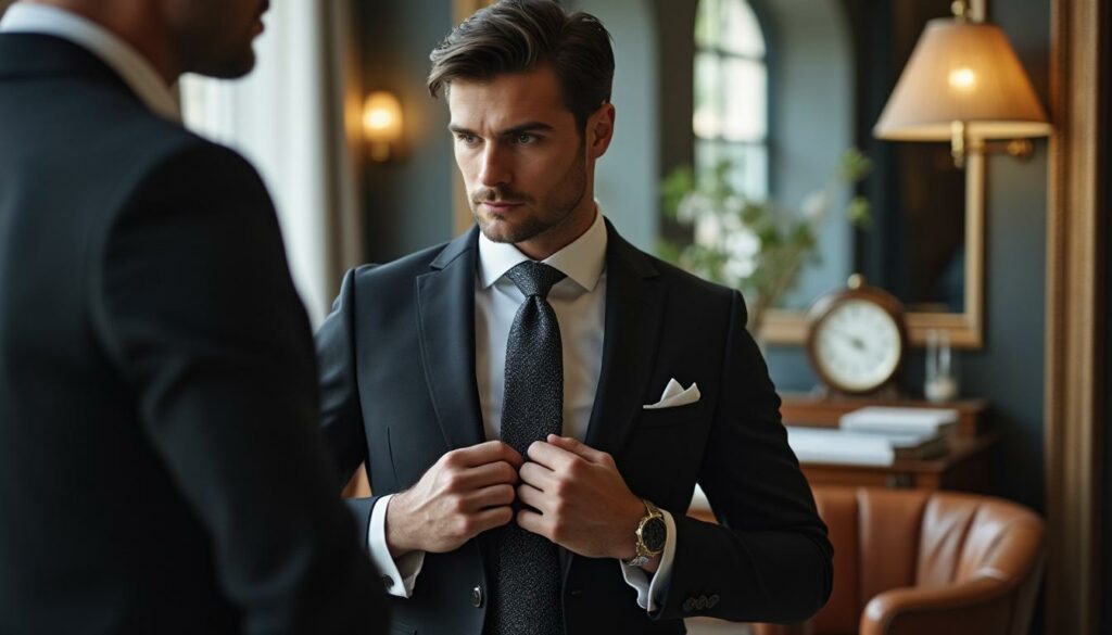 découvrez la cravate classique pour homme, un accessoire intemporel qui s'adapte à toutes les occasions. élégante et raffinée, elle est le choix parfait pour compléter votre tenue, que ce soit pour un mariage, un entretien ou une sortie décontractée. ajoutez une touche de sophistication à votre style avec cette pièce incontournable.
