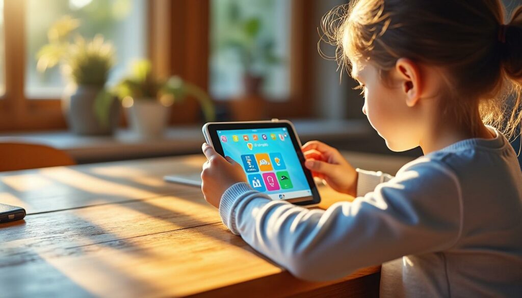 découvrez la tablette tactile enfant by gulli, équipée de la technologie kurio qui rend l'apprentissage des langues ludique et interactif. idéale pour développer les compétences linguistiques des plus jeunes, cette tablette allie divertissement et éducation pour une expérience d'apprentissage enrichissante.