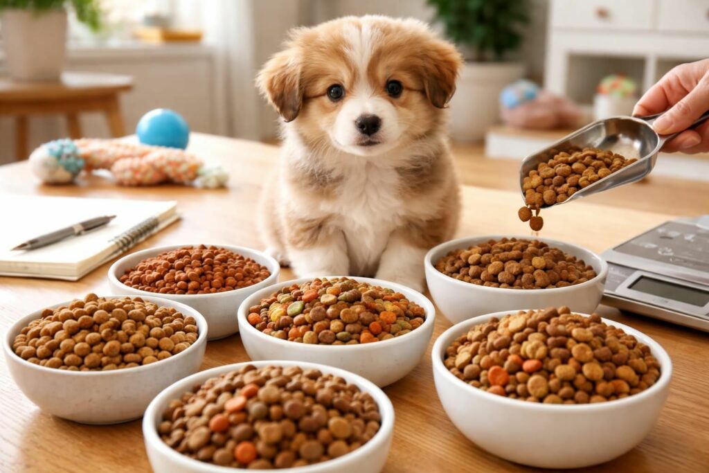 découvrez notre comparatif des meilleures croquettes pour chiot et évitez les erreurs fréquentes lors du choix de l'alimentation idéale pour votre compagnon.