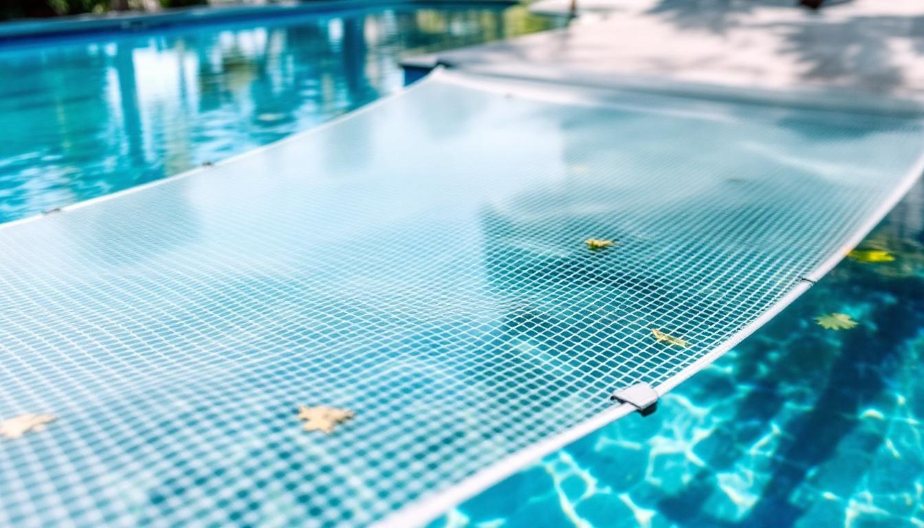 découvrez comment le filet de piscine en maille fine protège efficacement votre piscine en retenant les débris et en facilitant son entretien.