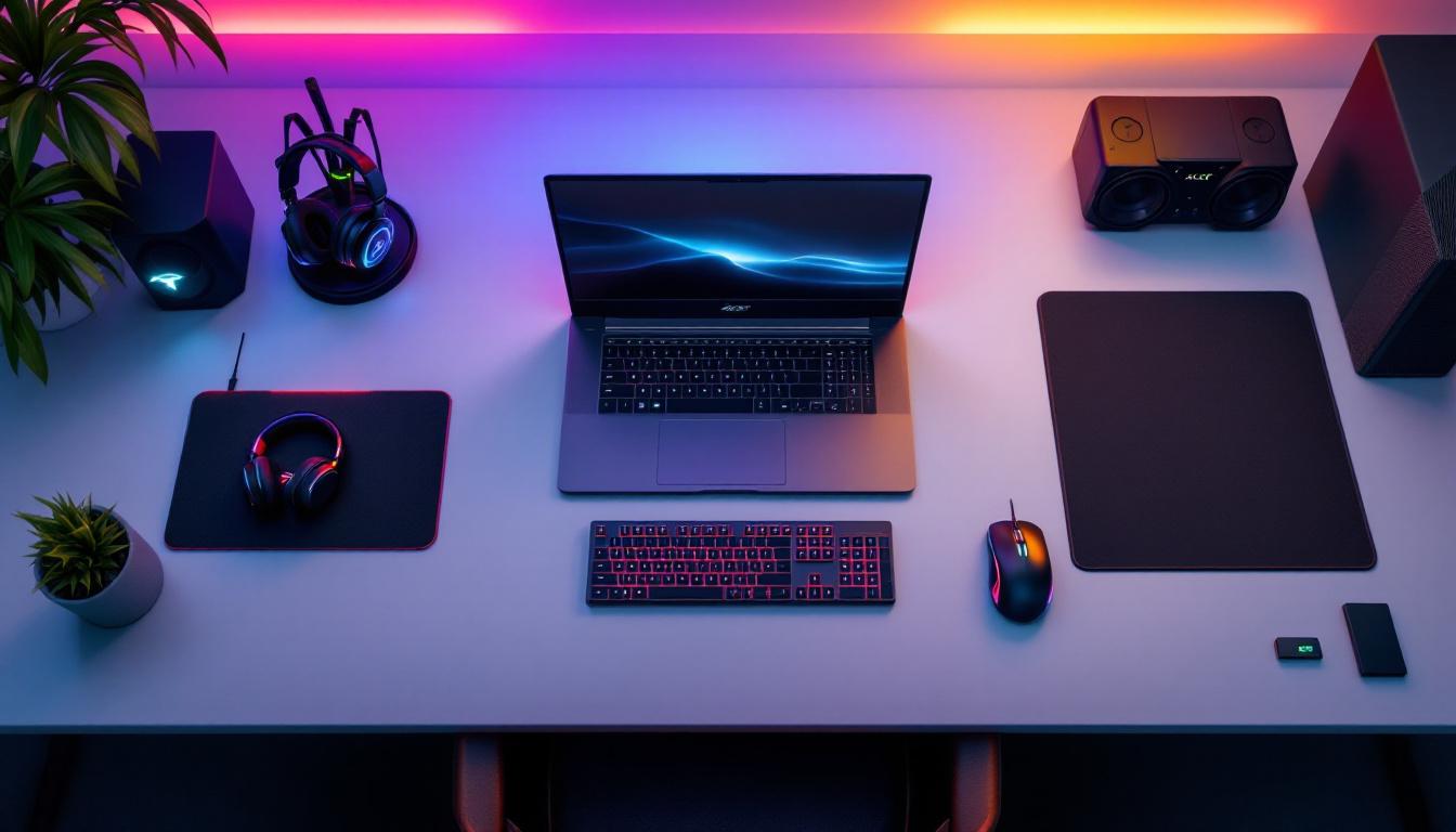 découvrez les accessoires indispensables pour optimiser et protéger votre ordinateur portable acer 15 pouces gaming, alliant performance et style pour une expérience de jeu exceptionnelle.