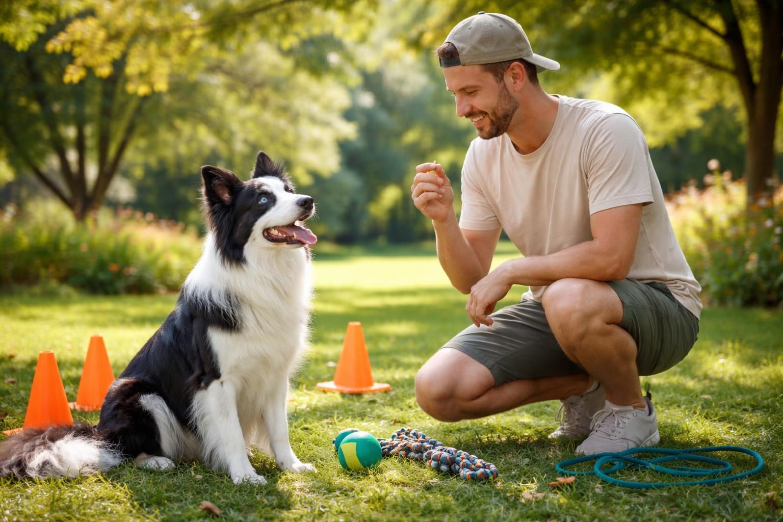 découvrez les meilleures astuces pour entraîner efficacement un border collie aux yeux bleus et renforcer votre complicité avec ce chien intelligent et dynamique.