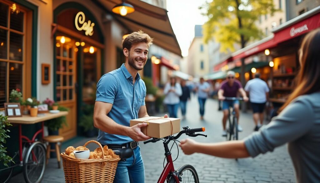 découvrez comment les plateformes de livraison à vélo offrent aux commerces locaux une solution rapide, écologique et économique pour toucher davantage de clients et dynamiser leur activité.
