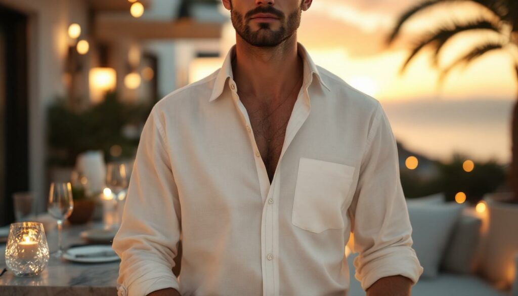 découvrez notre sélection des meilleures chemises imprimées pour cocktail à porter cet été et démarquez-vous avec style lors de vos soirées estivales.