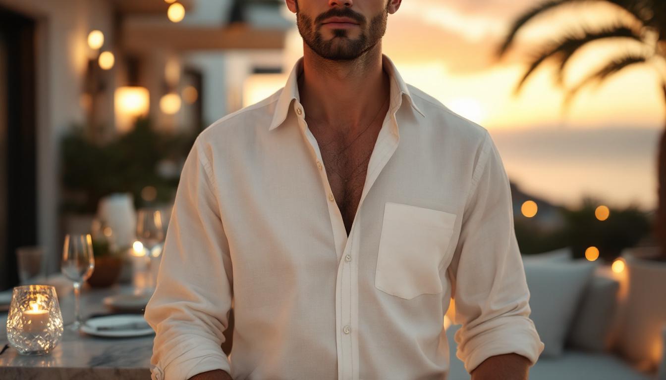 découvrez notre sélection des meilleures chemises imprimées pour cocktail à porter cet été et démarquez-vous avec style lors de vos soirées estivales.