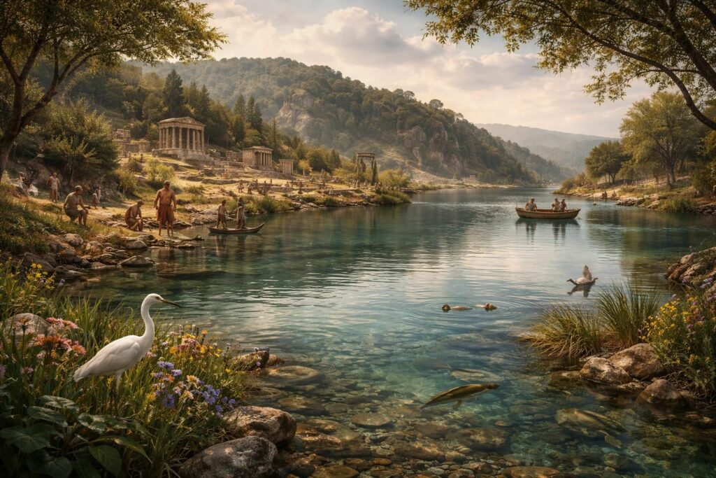 découvrez l'histoire fascinante du lac situé à la latitude 43.6502211 et longitude 3.374165, retraçant son évolution à travers les âges et son importance culturelle et naturelle.