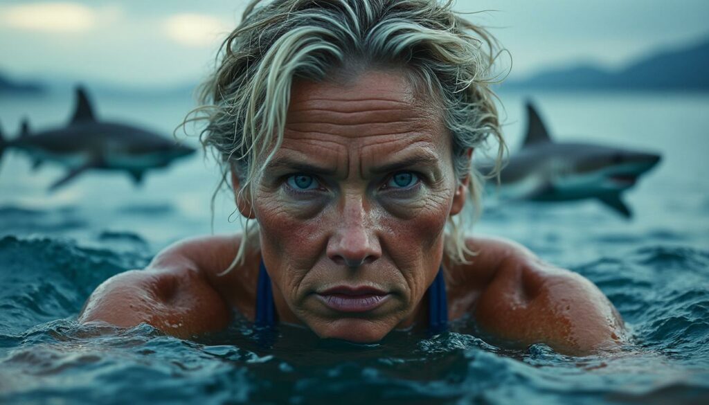 découvrez l'incroyable histoire de diana nyad, qui a bravé ses peurs et surmonté les dangers des requins pour réaliser un exploit légendaire de courage et de persévérance.