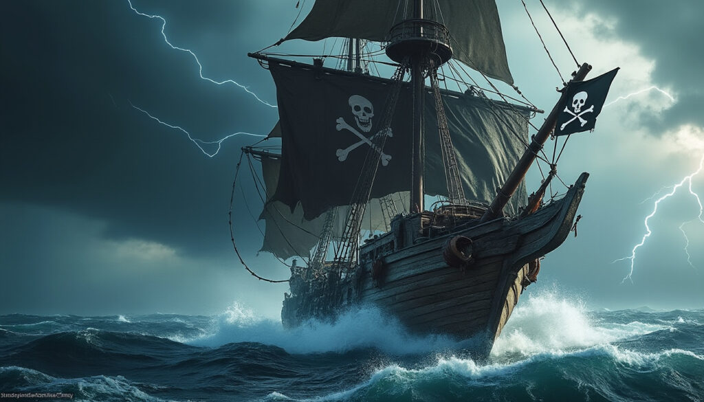 découvrez l’histoire fascinante des pavillons pirates, ces bannières emblématiques qui semaient la terreur et défiaient l’autorité sur les mers à l’époque de la piraterie.