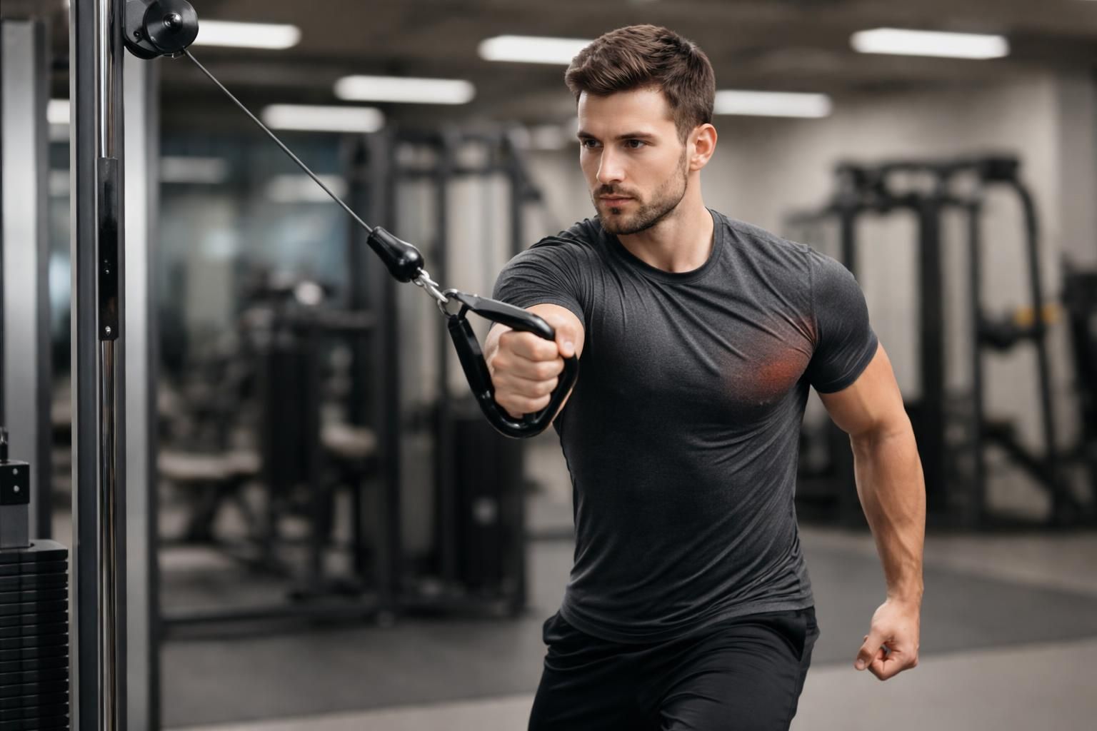 découvrez notre guide complet pour débutants sur les exercices de pectoraux avec poulie unilatérale et tonifiez efficacement votre poitrine.