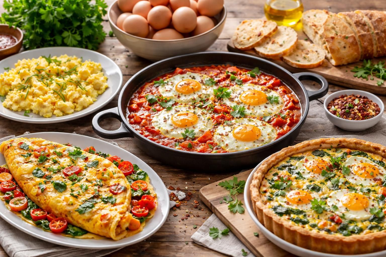 découvrez nos recettes salées riches en œufs, parfaites pour des repas gourmands et pleins de saveurs. idées simples et délicieuses à essayer dès maintenant !