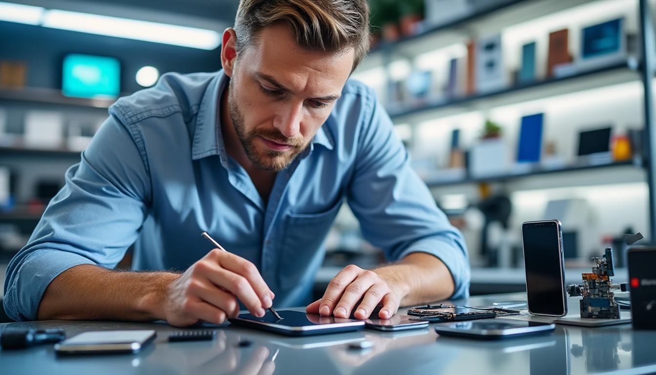 confiez la réparation de votre smartphone à un réparateur agréé samsung mobile. profitez de pièces d'origine pour garantir fiabilité, performance et longévité de votre appareil.