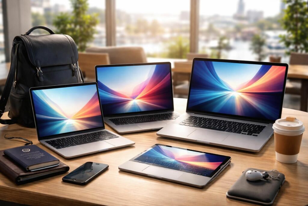 découvrez la taille idéale de pc portable pour voyager facilement : guide des meilleurs formats compacts et légers adaptés aux déplacements.