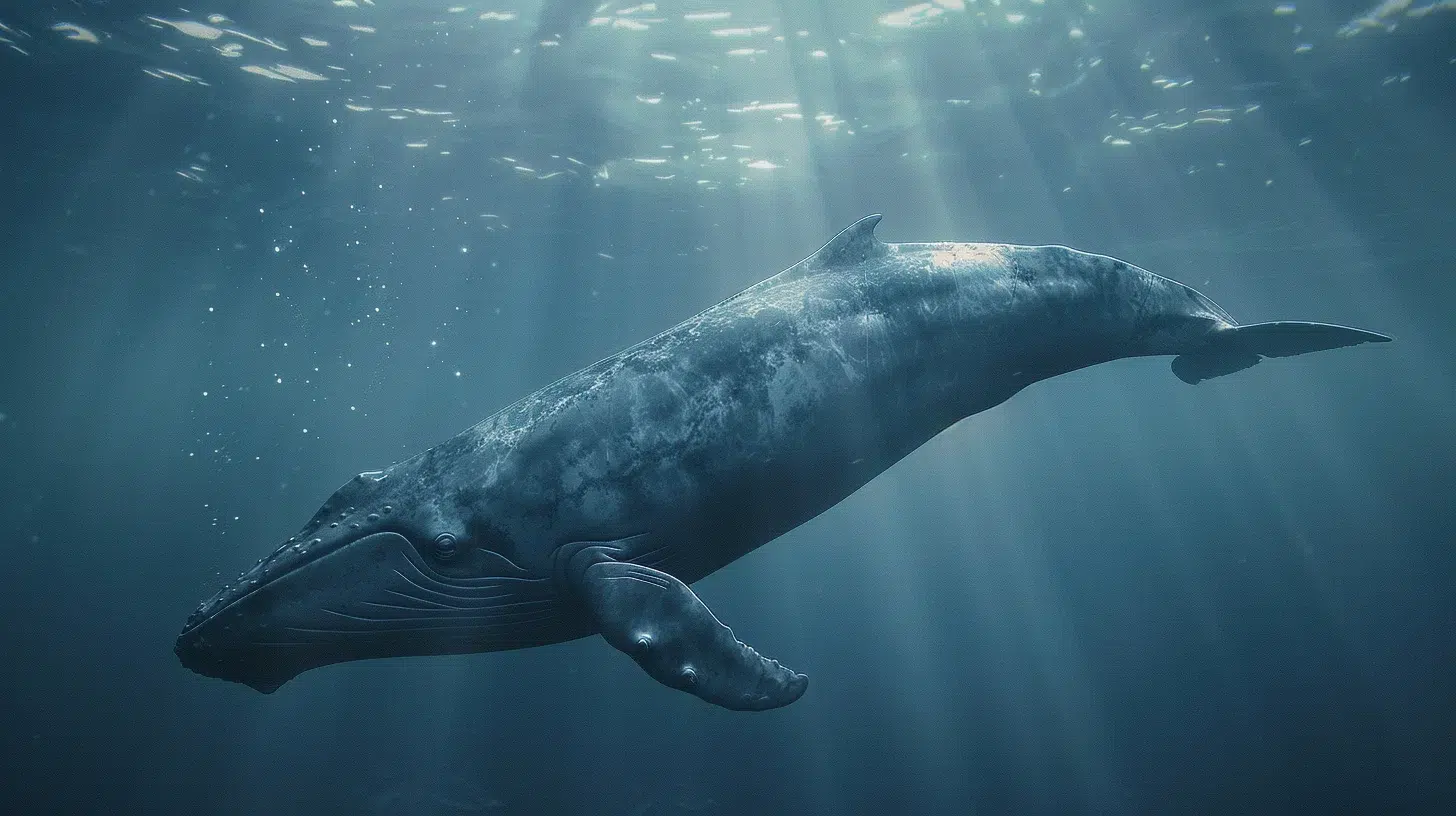 activité cardiaque baleine bleue