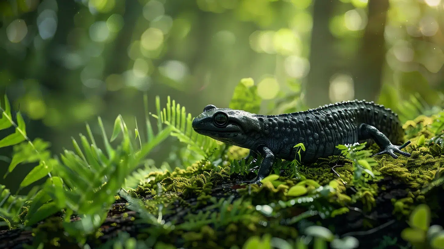 biologie salamandre noire