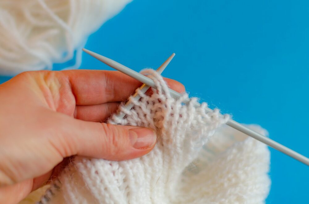 faire du tricot