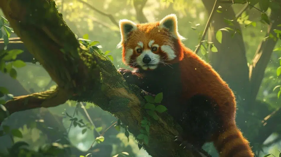 menace extinction panda roux