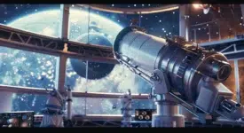 planètes orbitant